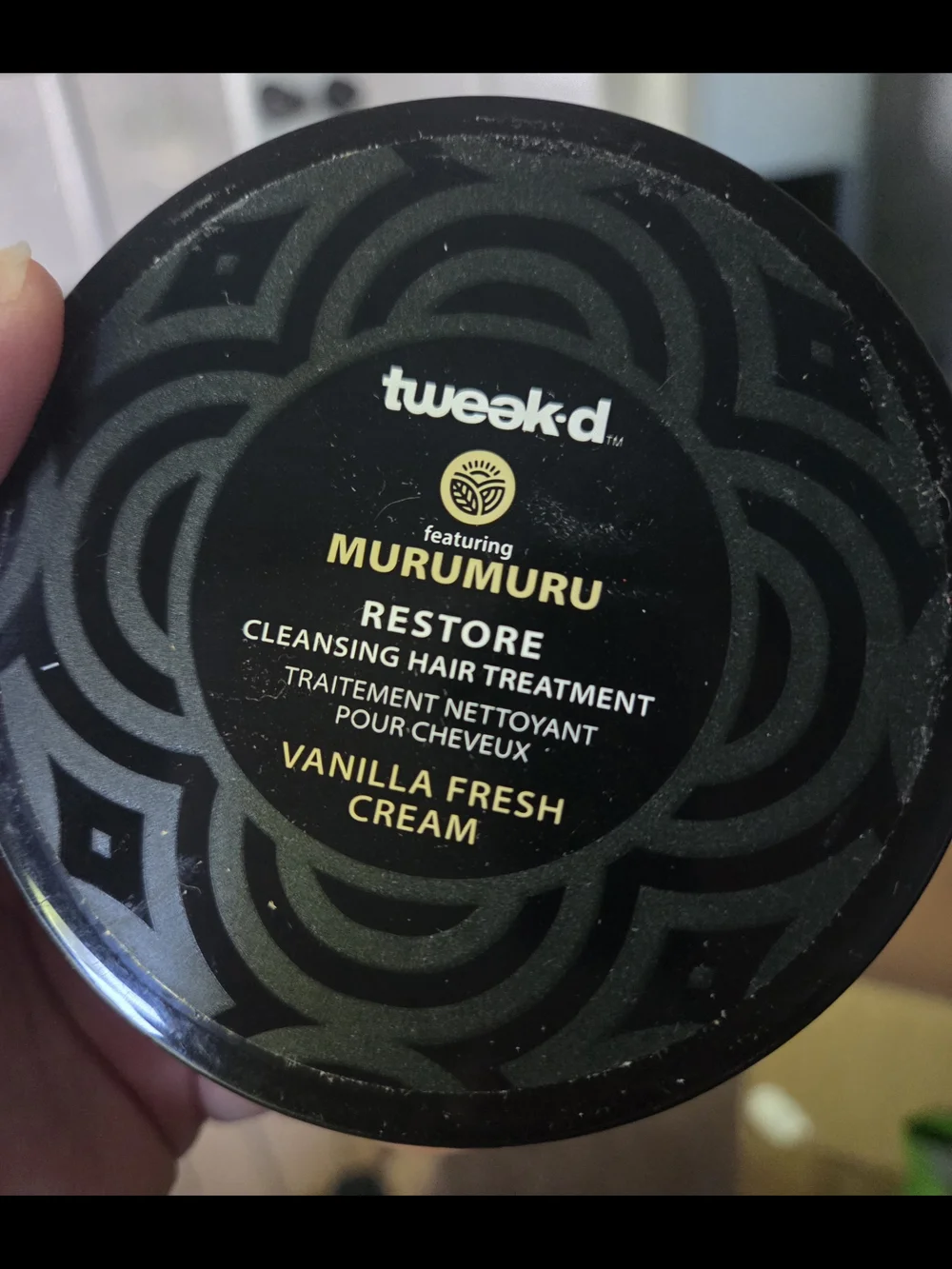 Murumuru Restore Cleansing Hair Treatment - Vanilla Fresh Cream (Black)